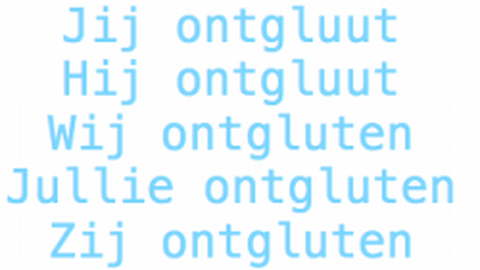 Ontgluten of niet?